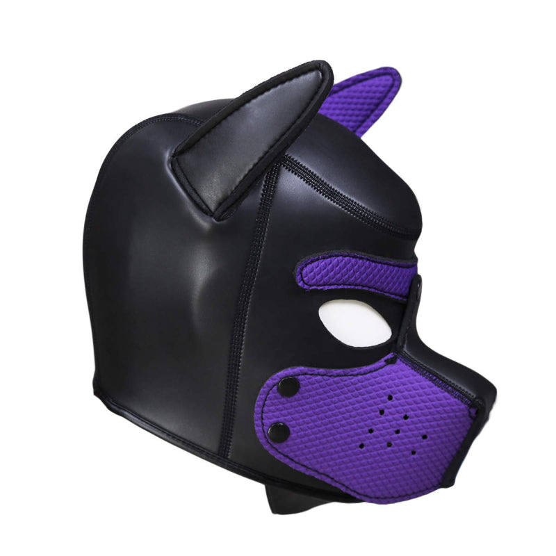 Puppy Play Mask Purple  - Club X