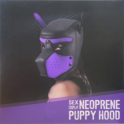 Puppy Play Mask Purple  - Club X