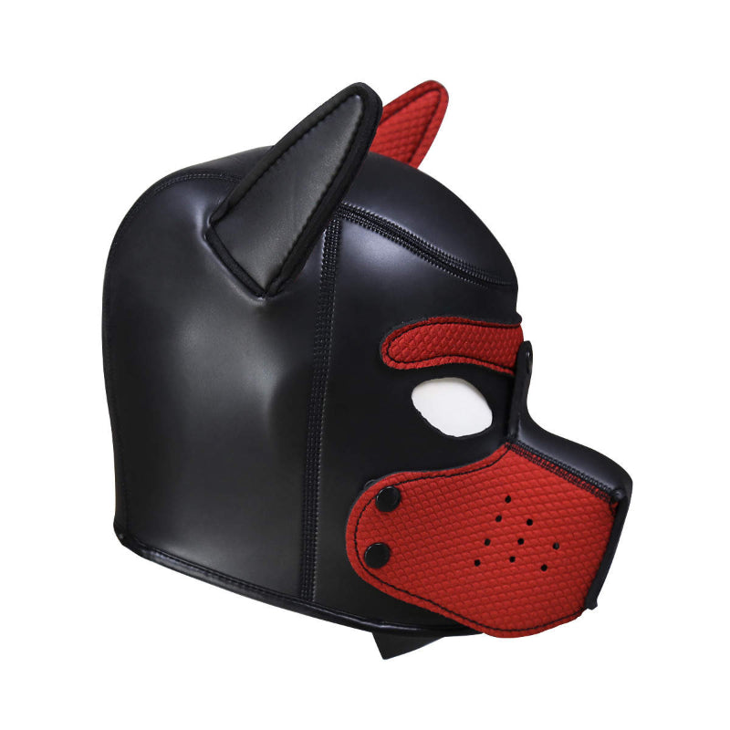 Puppy Play Mask Red  - Club X