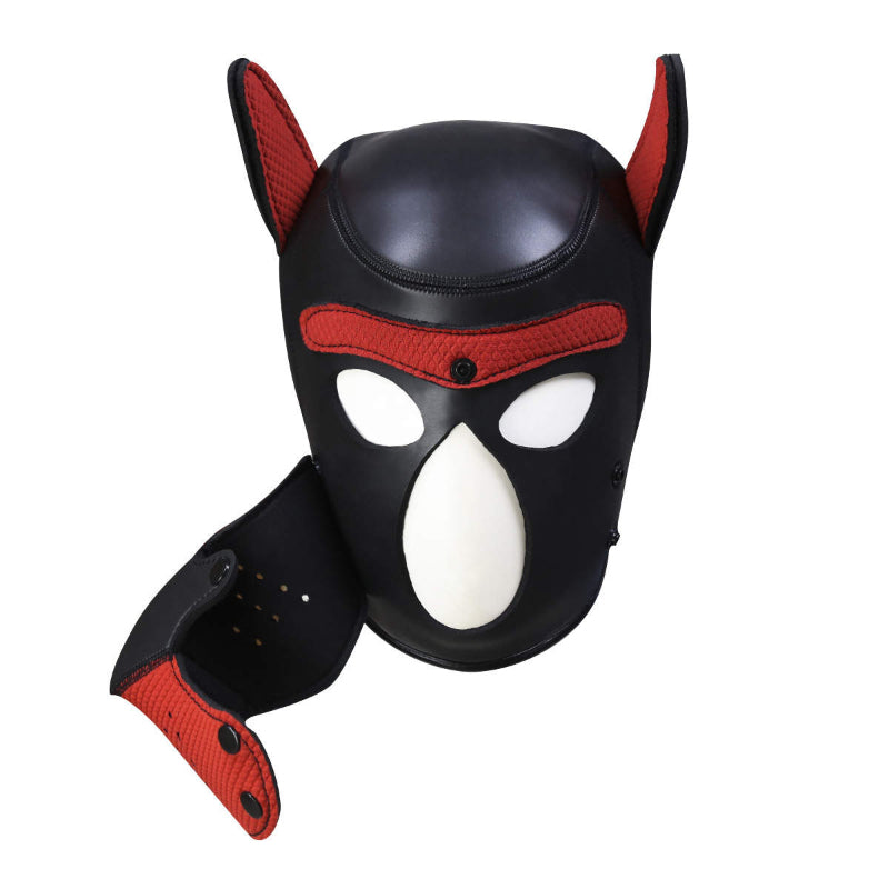 Puppy Play Mask Red  - Club X