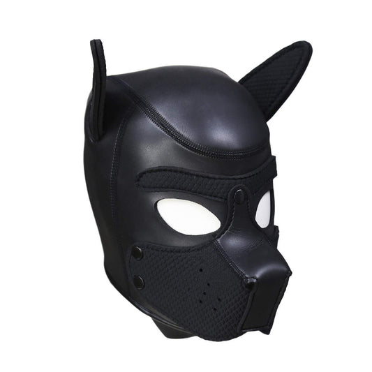 Puppy Play Mask Black Default Title - Club X
