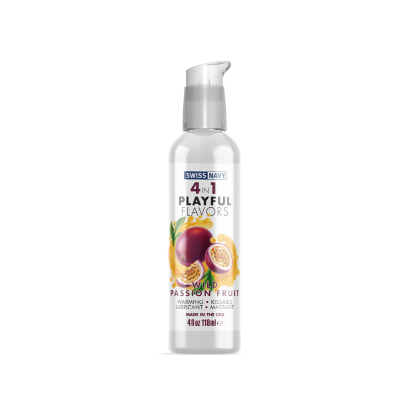 Playful Flavours 4 In 1 Wild Passion Fruit 4oz Default Title - Club X
