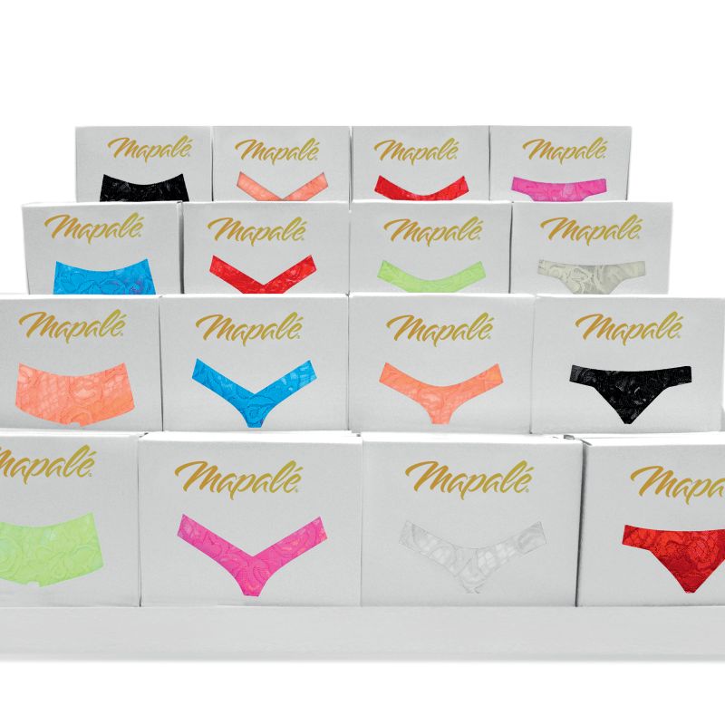 Caged Lace Pantie Pink  - Club X