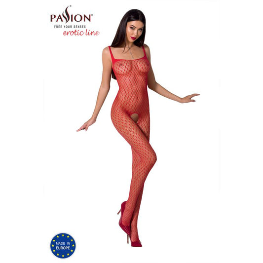 Bodystocking Bs071 Red One Size Default Title - Club X