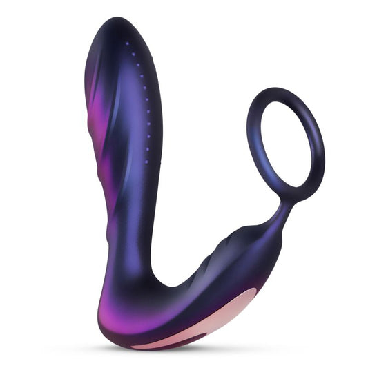 Black Hole Anal Vibrator W Cockring And Remote Default Title - Club X