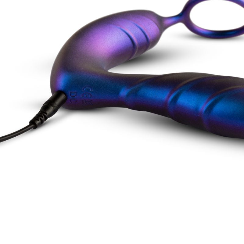 Black Hole Anal Vibrator W Cockring And Remote  - Club X