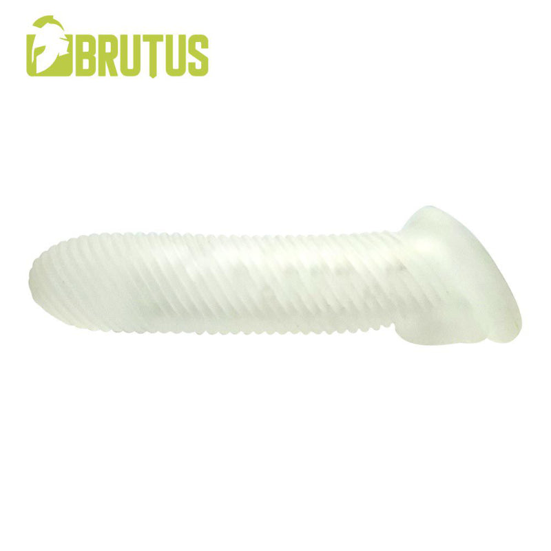 Almighty Ribbed Cocksheath 18cm  - Club X