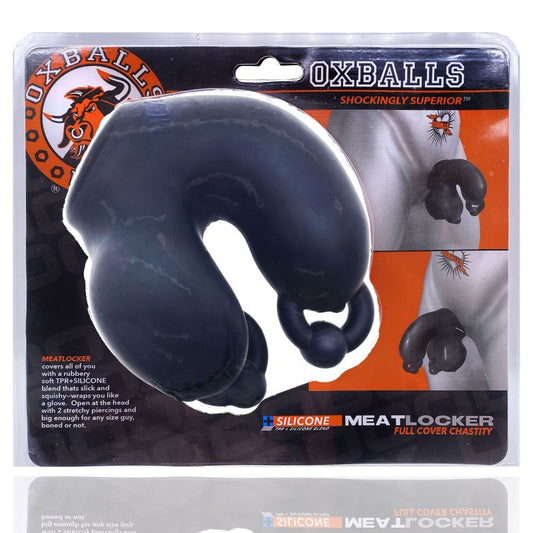 Meatlocker Chastity Sheath Black Ice Black - Club X