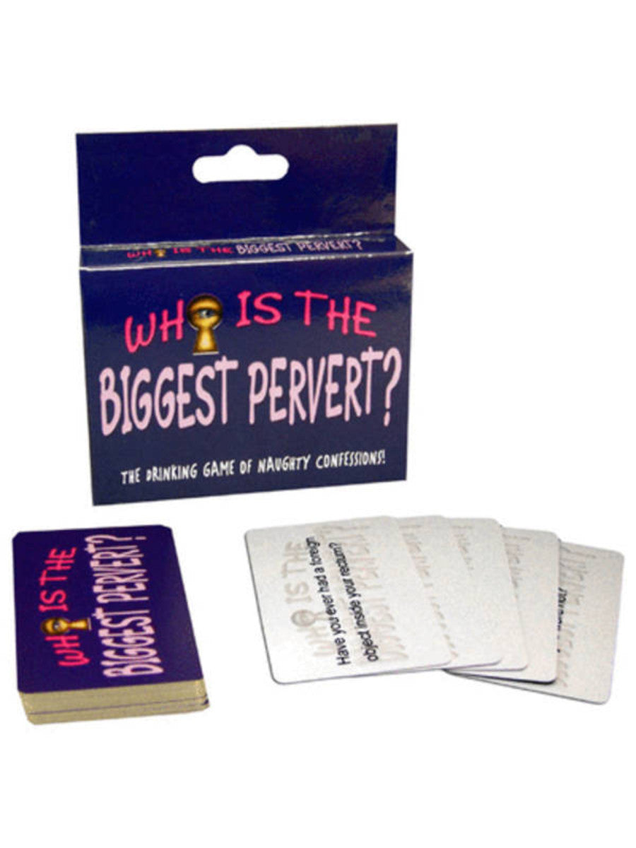 Who is the Biggest Pervert? Card Game  - Club X
