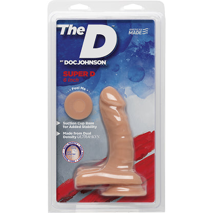 The D Super D 6" with Balls and Suction Cup (Vanilla) Default Title - Club X