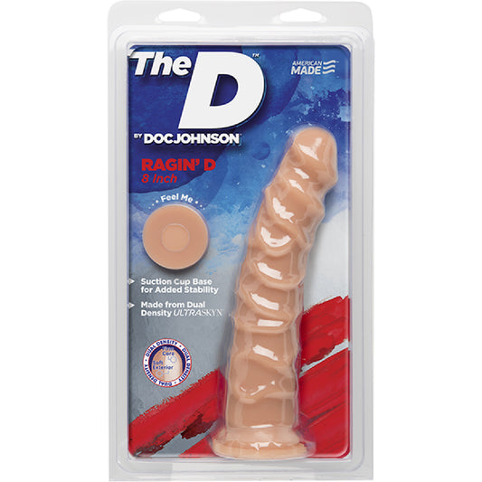 The D Ragin D 8" With Suction Cup (Vanilla) Default Title - Club X