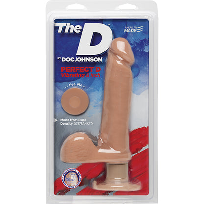 The D Ultraskyn Perfect D Vibrating 8" Dong (Vanilla) Default Title - Club X