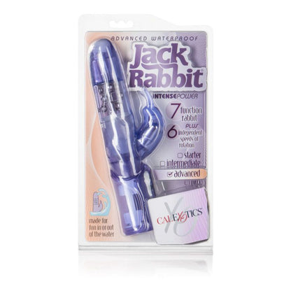 Advanced Waterproof Jack Rabbit - 3 Rows - Purple Vibrator  - Club X