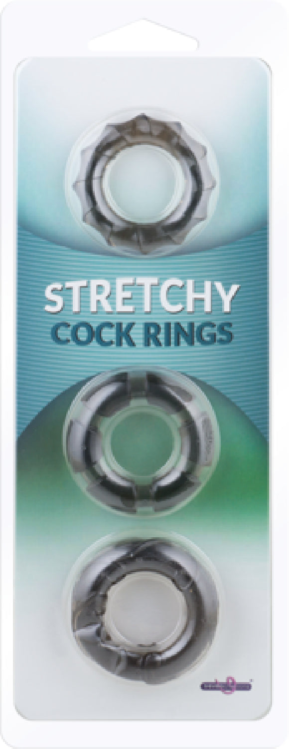 Seven Creations Stretchy Cockrings Smoke - Club X