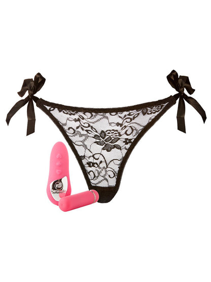 Nu Sensuelle Remote Controlled Pleasure Vibrating Panty Pink - Club X