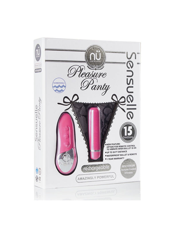 Nu Sensuelle Remote Controlled Pleasure Vibrating Panty  - Club X