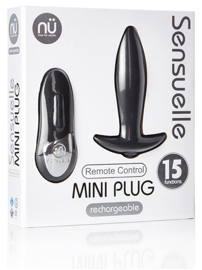 Nu Sensuelle Remote Control Vibrating Mini Plug - Club X