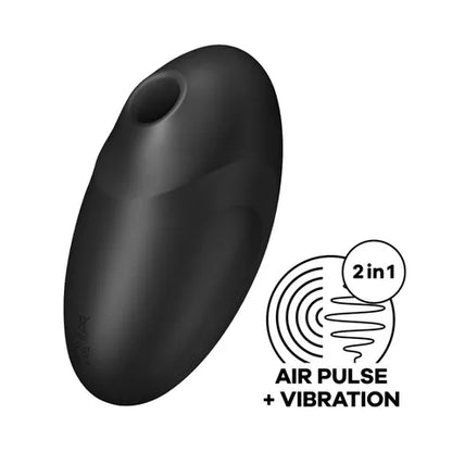 Satisfyer Vulva Lover 3 Vibrator - Black Black - Club X