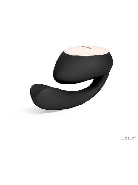 Lelo Ida Wave Powerful Vibrator Stimulator Massager Ultimate Comfort Body Safe Silicone - Black Black - Club X