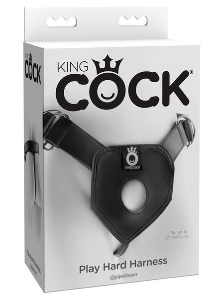 King Cock Play Hard Harness  - Club X