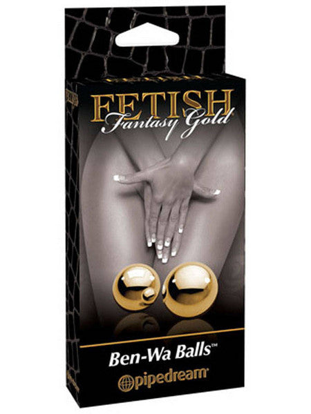Fetish Fantasy Gold Ben-Wa Balls Gold  - Club X