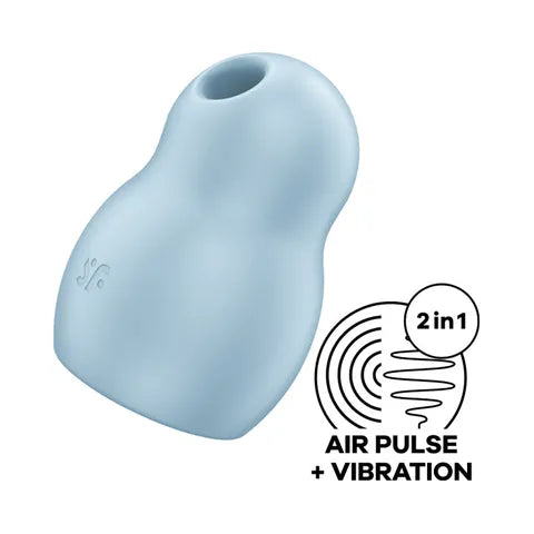 Satisfyer Pro To Go 1 Vibrator - Blue Blue - Club X