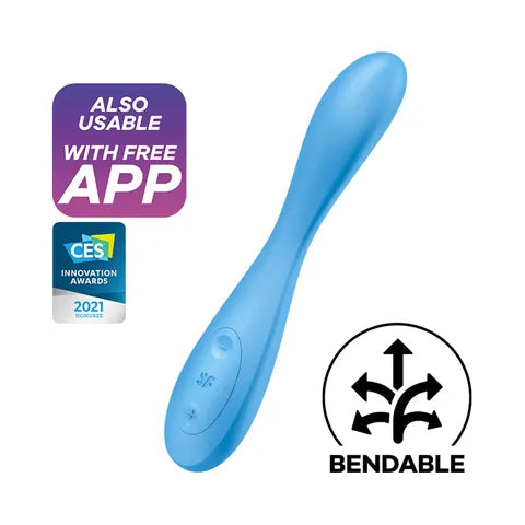 Satisfyer G-Spot Flex 4 Vibrator Blue App Control  - Club X