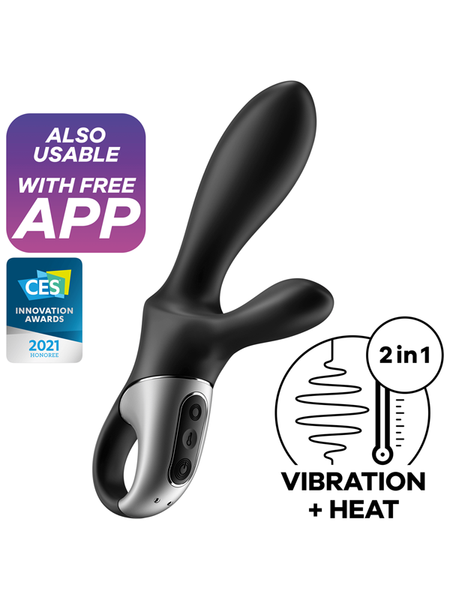 Satisfyer Heat Climax Plus Connect App W/ Stimulating Heating Function & Strong Vibrator  - Club X