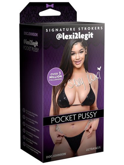 Signature Strokers Girls Of Social Media Lexi2legit Ultraskyn Pocket Pussy  - Club X