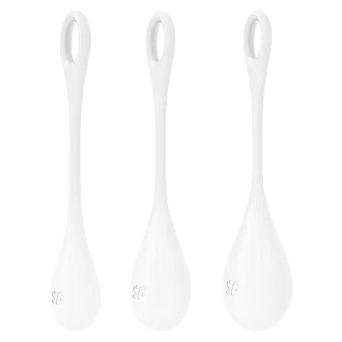 Satisfyer Yoni Power 1 Kegel Balls White - Club X