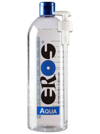 Eros Aqua Water Based Lubricant Bottle With Pump 1000 ml  - Club X