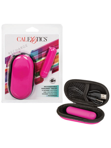 Rechargeable Hideaway Bullet Pink  - Club X