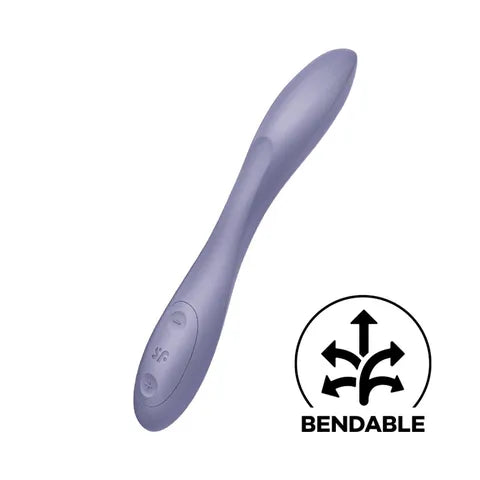 Satisfyer G-Spot Flex 2 Vibrator - Purple  - Club X