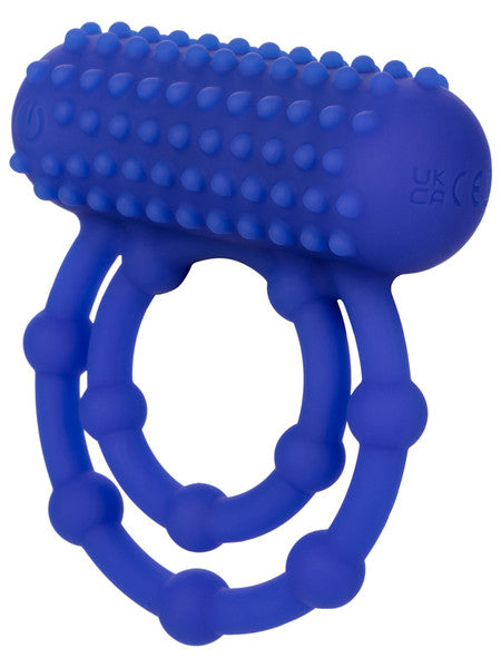 Silicone Rechargeable 10 Bead Maximus Ring  - Club X