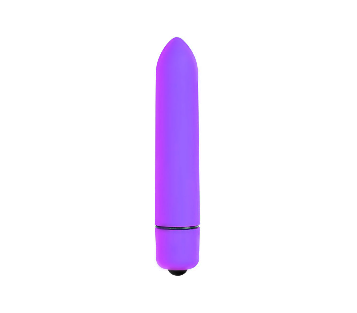 Bul001-10 Speed Bullet W/ 7 Functions Vibrator Purple - Club X
