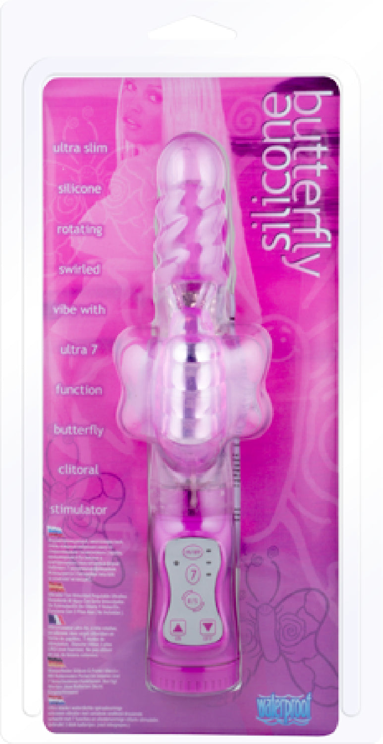 Silicone Butterfly (Pink)  - Club X
