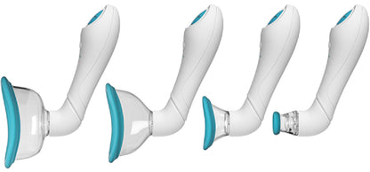 Intimate Body Pump - Automatic - Vibrating - Rechargeable (Sky Blue/White)  - Club X