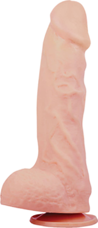 Star Handsome Hunk 8.25" Realistic Dong With Suction Cup (Flesh)  - Club X