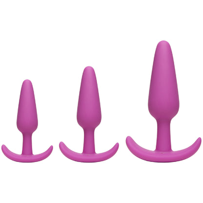Naughty 1 Trainer Set Silicone Butt Plugs  - Club X