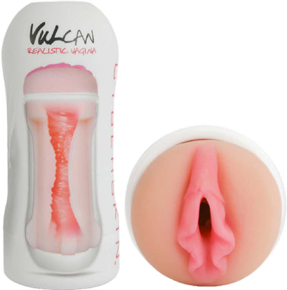 CyberSkin Vulcan Realistic Vagina Cream Masturbator  - Club X