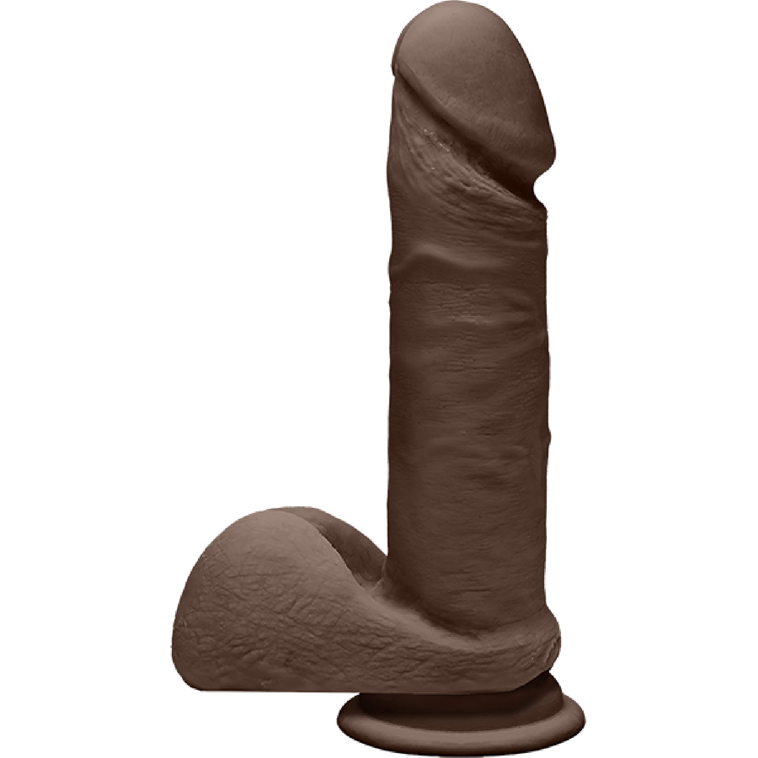 The D Ultraskyn Perfect D 7" with Suction Cup (Chocolate)  - Club X