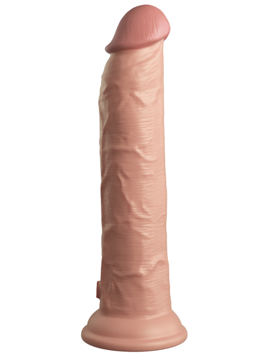 King Cock Elite 9 in. Silicone Dual Density Cock Light  - Club X