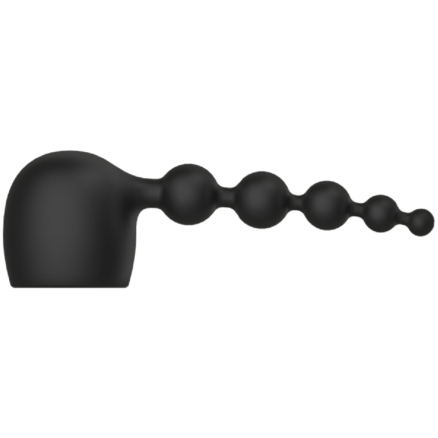 Silicone Wand Attachment - Anal Beads  - Club X