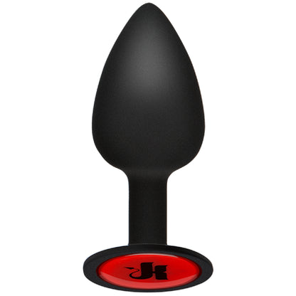 Kink Signature Premium Silicone Plug - 3" (Black)  - Club X