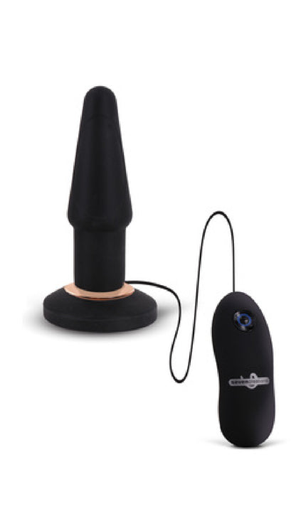 Apex Butt Plug Large (Black)  - Club X