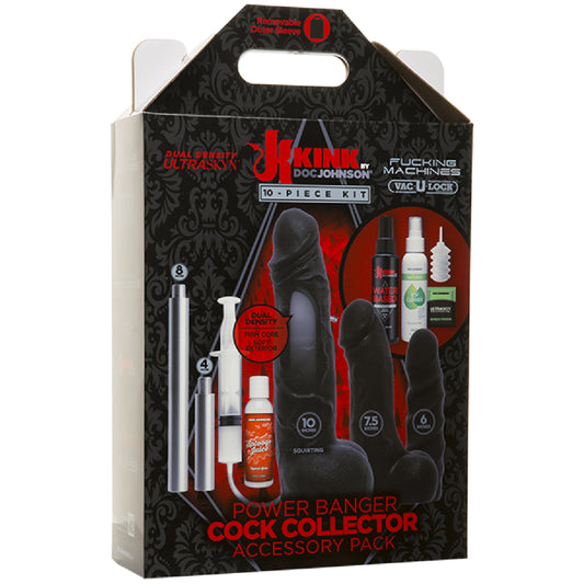Power Banger Cock Collector Accessory Pack - 10 Piece Kit  - Club X