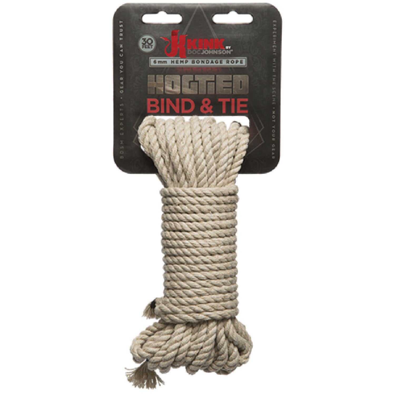 Bind & Tie - Hemp Bondage Rope - 30 Ft Default Title - Club X
