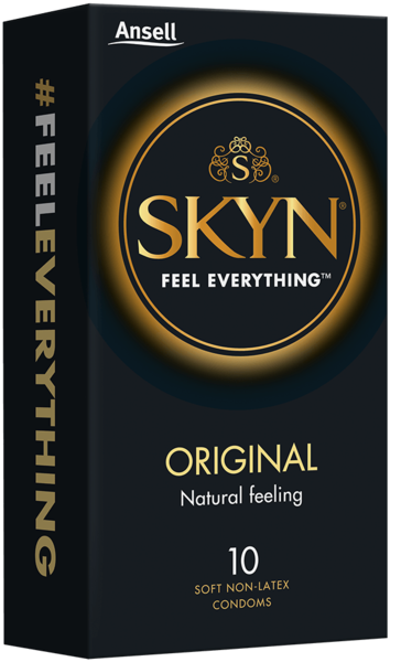 Ansell Skyn Original Condoms 10 Pack  - Club X