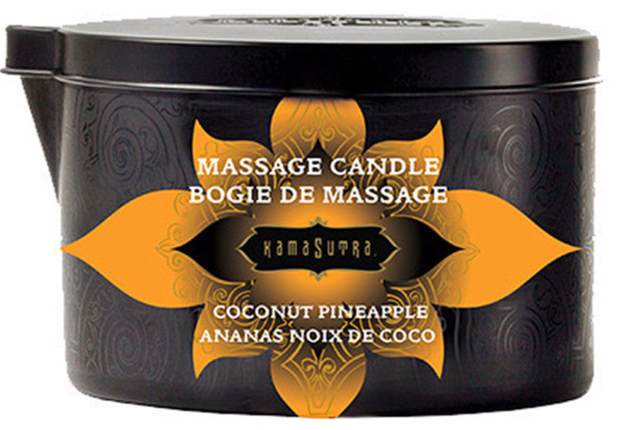 Kama Sutra Massage Candle Coconut Pineapple - Club X
