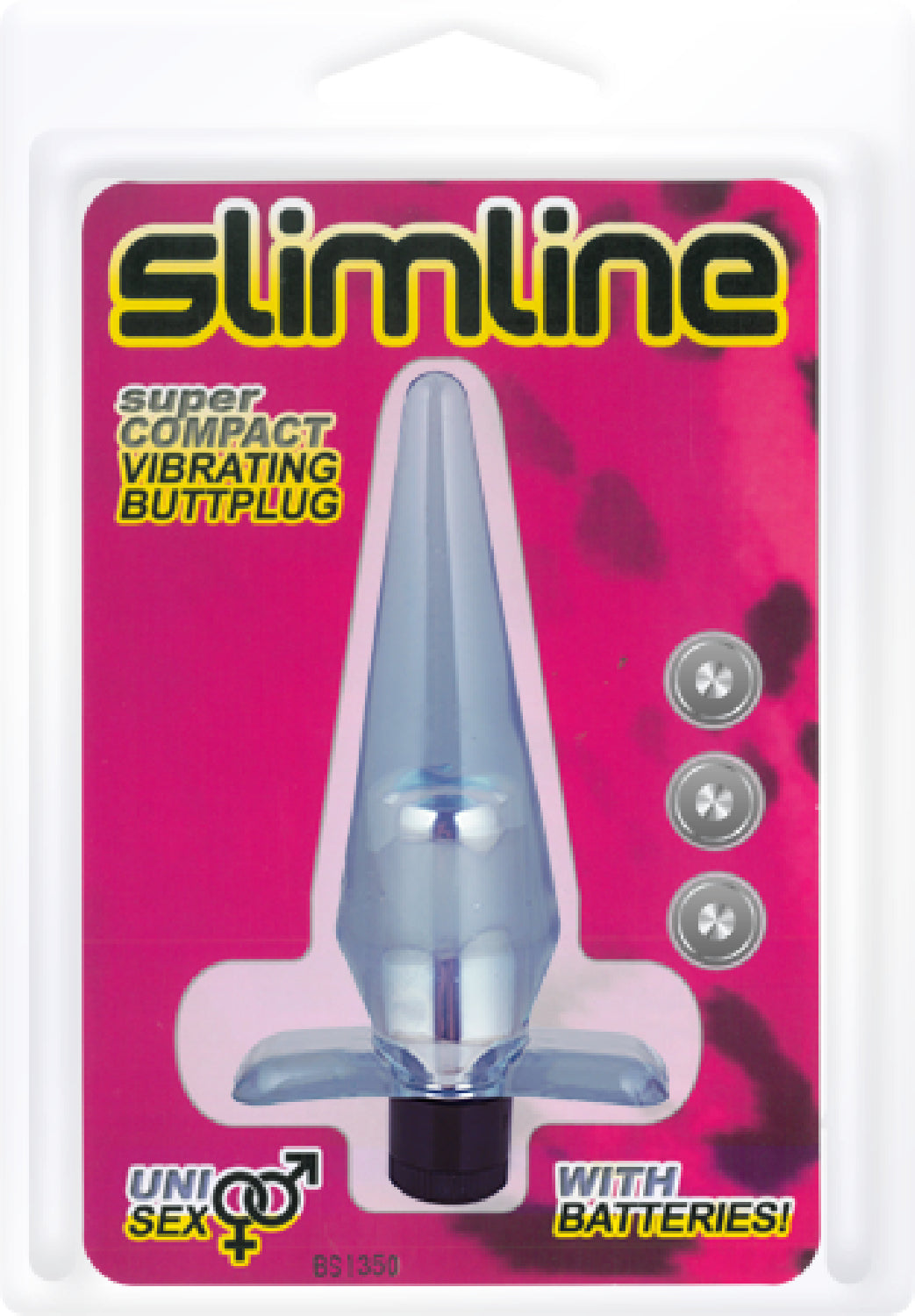 Slimline Buttplug (Clear)  - Club X